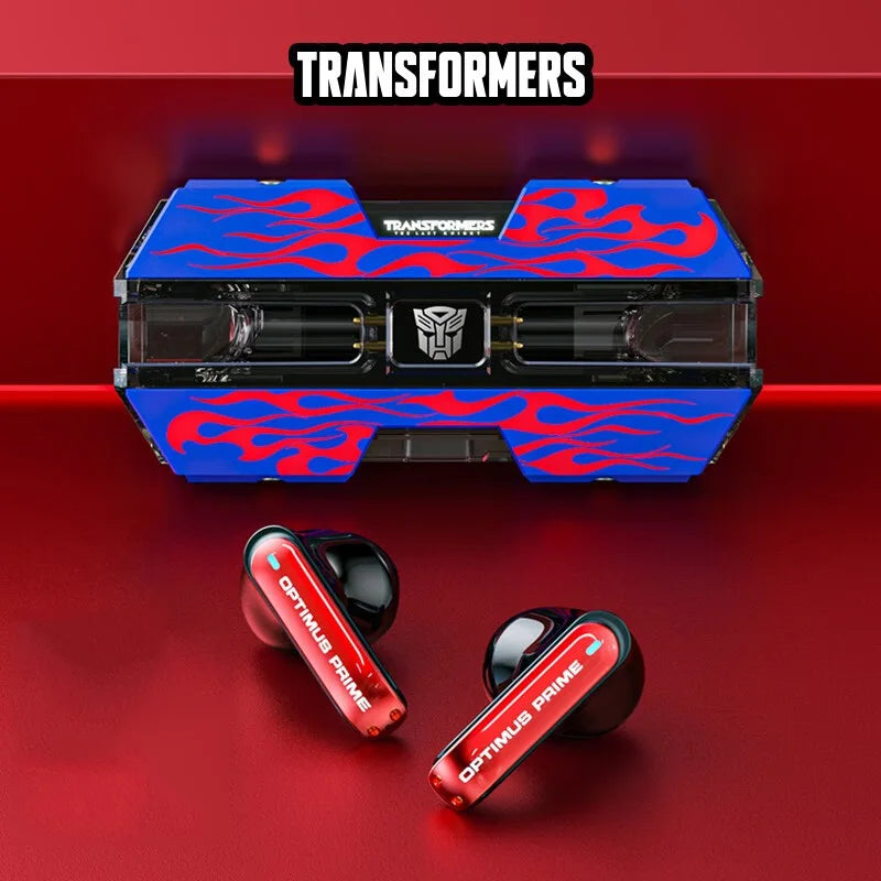 TRANSFORMERS TF-T01 TWS Earbuds — Bluetooth 5.3, Dual Mode, Low Latency