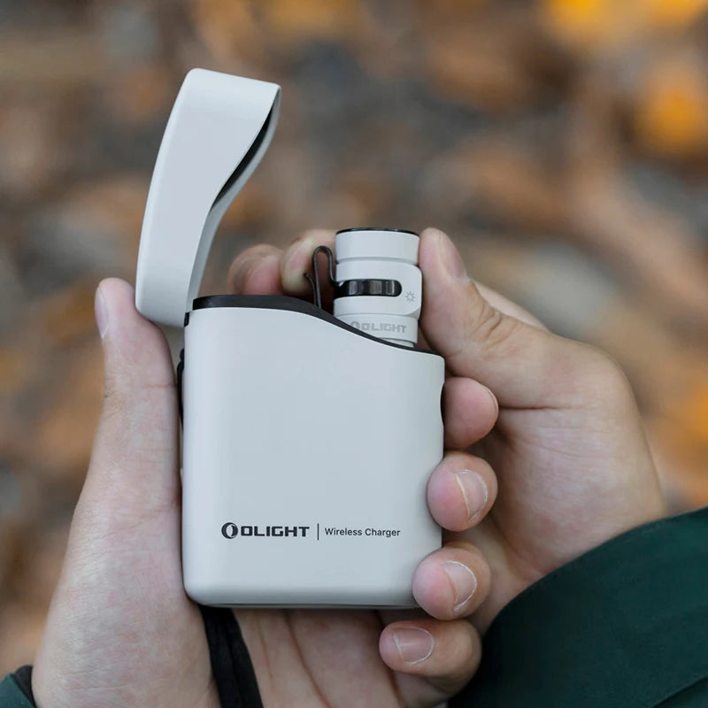 Olight Baton 4 Commander 4 Ultra Bright 1300 Lumens Portable EDC High Intensity Handheld Flashlight Self Defense Security Light