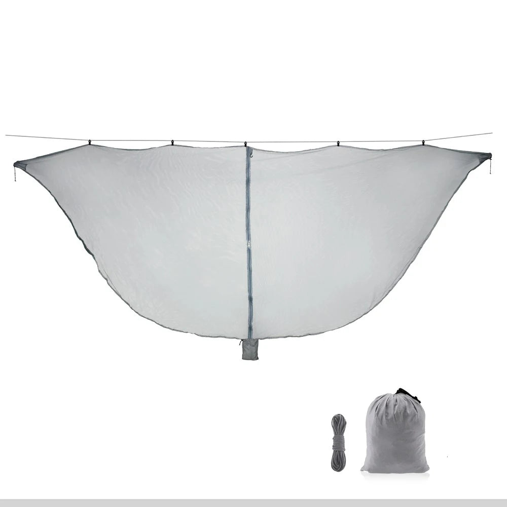 Outdoor Lightweight Travel Portable Separating Hanging Mosquito Net Bugs Net for Camping Hammock