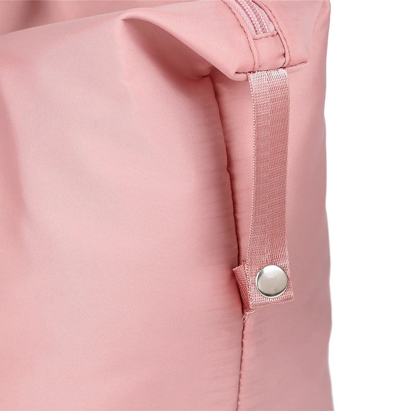 Extendable Women's Large Capacity Storage Luggage Handbag Leisure Travel Duffle Bag Waterproof Nylon Sports and Fitness Handbag