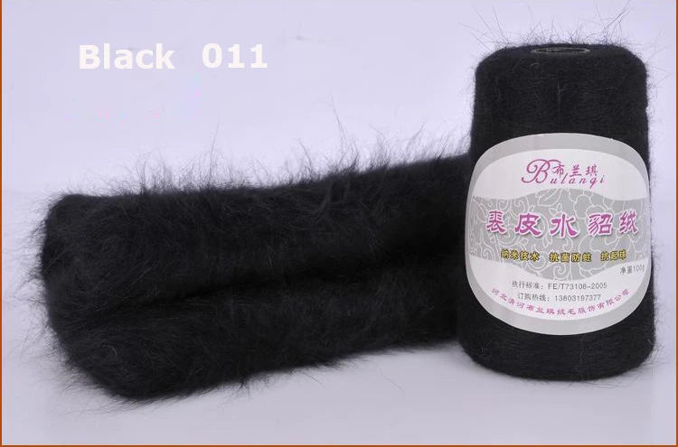 Women’s Oversized Fluffy Sweater – Off-Shoulder, Ultra-Long Sleeves, Crewneck Pullover (Autumn/Winter, JZ005)