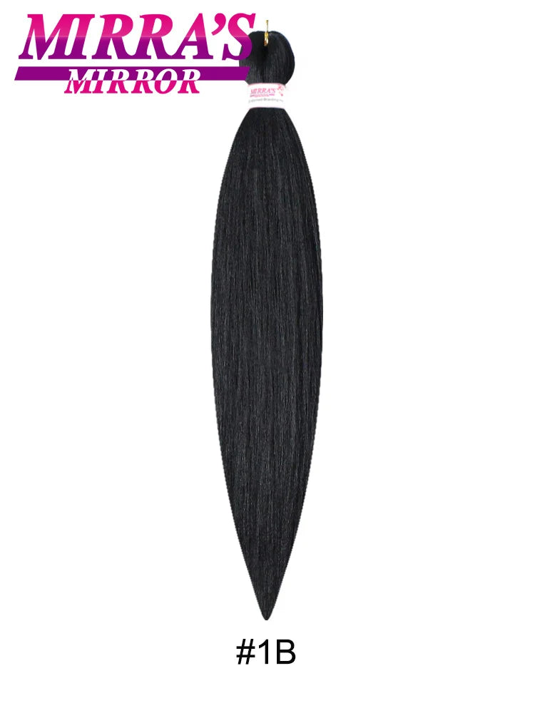 Synthetic Pre Stretched Braiding Hair Easy To Make Senegalese Box Braid Natural Soft Hair Bundles Blue Red Yellow Pink Braids