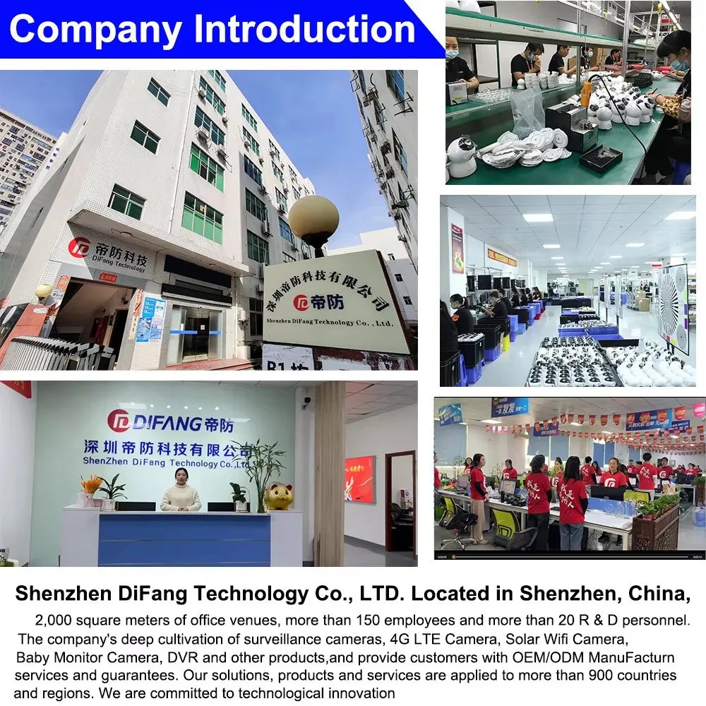 10K 20MP External IP Camera WiFi Surveillance Outdoor Four Lens PTZ 10X Optical Zoom CCTV Security Protection New