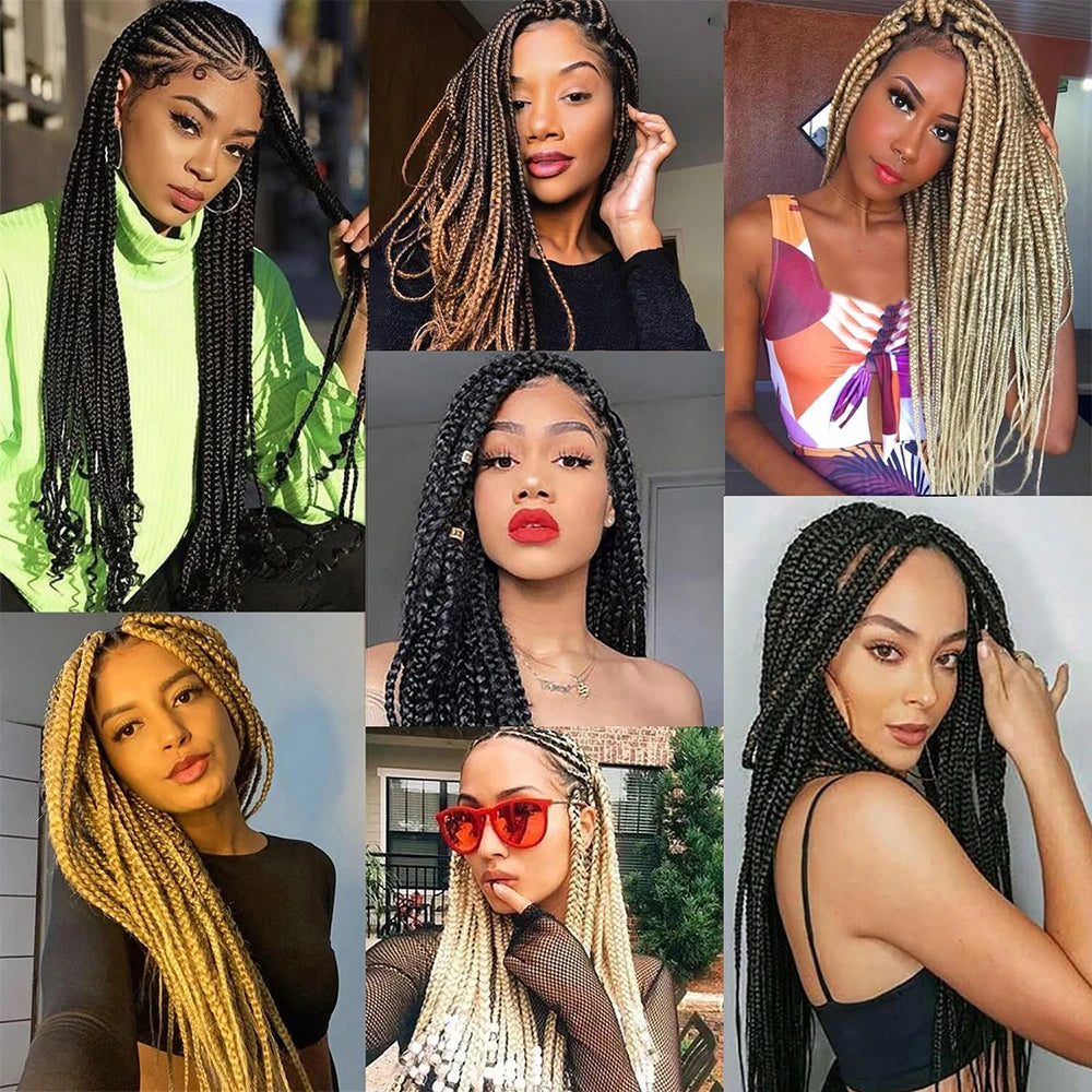 Braiding Hair Pre Stretched 26 Inch 3 Packs Yaki Braiding Hair For Braids Hot Water Setting Synthetic Crochet Hair Extensions