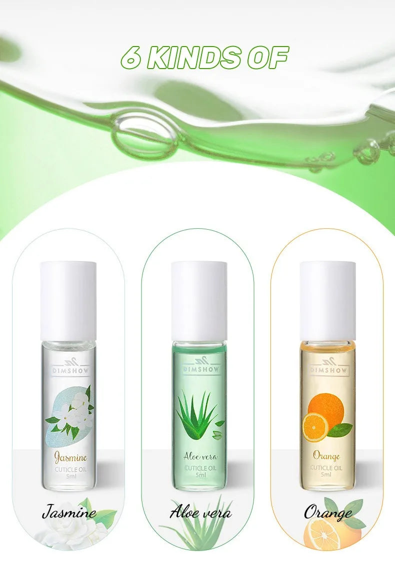 Aloe Cuticle Oil Nail Nutrition Oil Pen Nail Treatment for Beauty Health Edge Oil Cuticle Prevent Agnail Nailfinger Care Tools