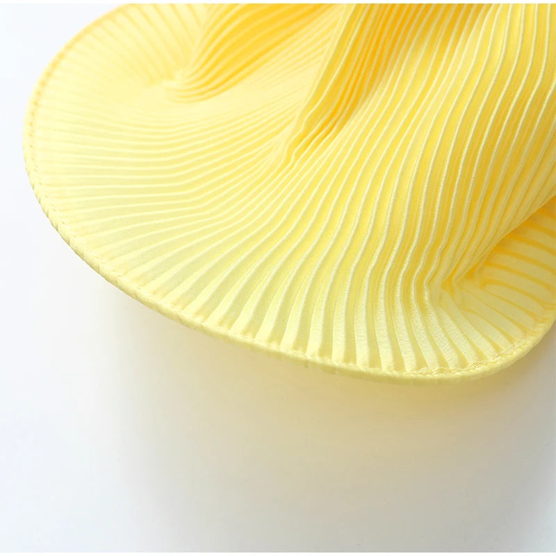 Women Romantic Yellow Halter Maxi Dress Ribbed Knit Ruffled High-slit Slim-fit Vestido 2026 Lady New Spring Trendy Fashion Robes