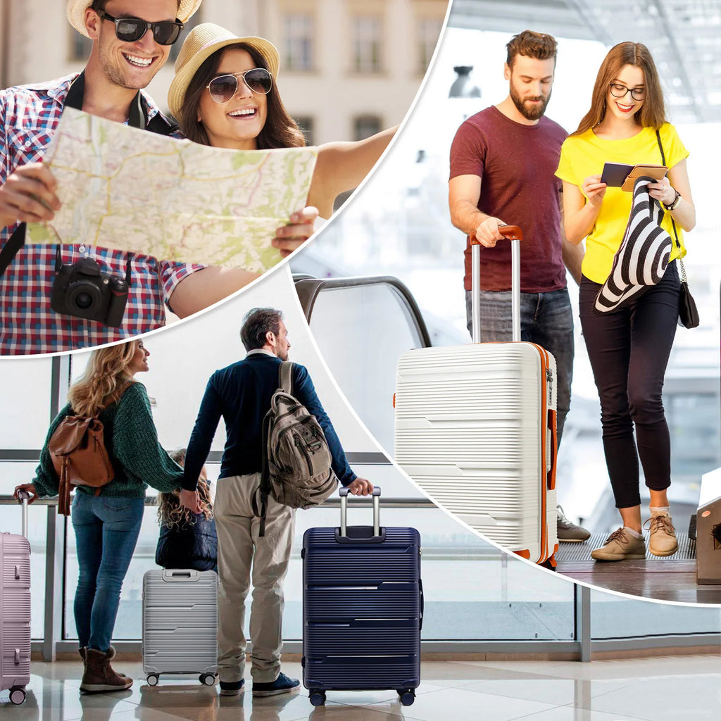 2024 New Design Travel Suitcase Rolling, Women Men Carry on Travel Trolley Case 20 Inch, Boarding Cabin Luggage Suitcase 24 28''