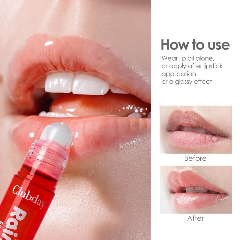 Make Up Gloss Beauty Cosmetics Lip Oil Tinted Lips Moisturizer Jelly Lipstick Bright Oil Moisturizing Balm Fuller Lip Effect