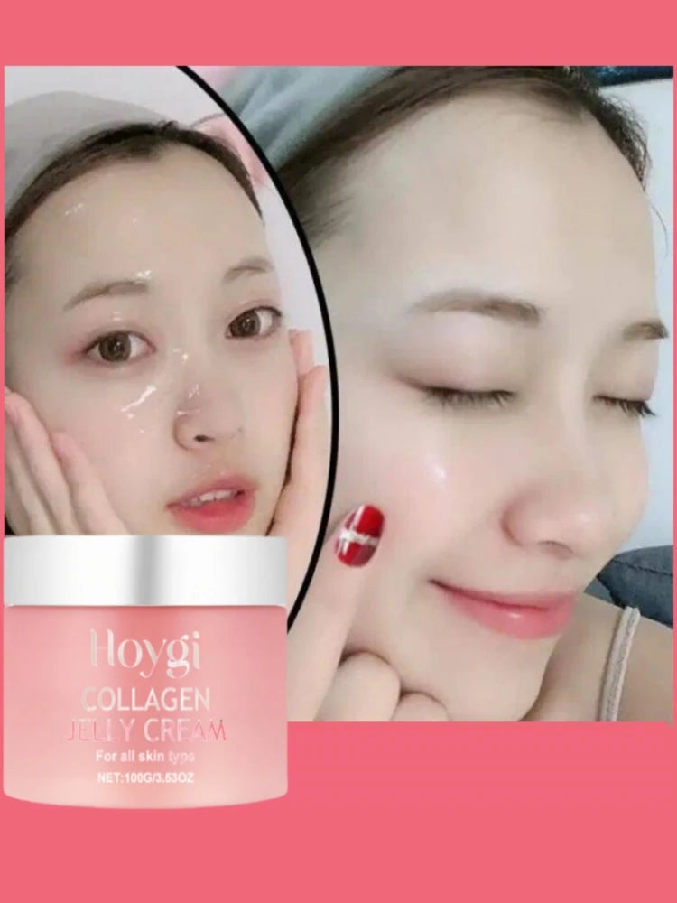 Collagen Jelly Face Cream (100g) – Moisturizing + Oil Control Glow