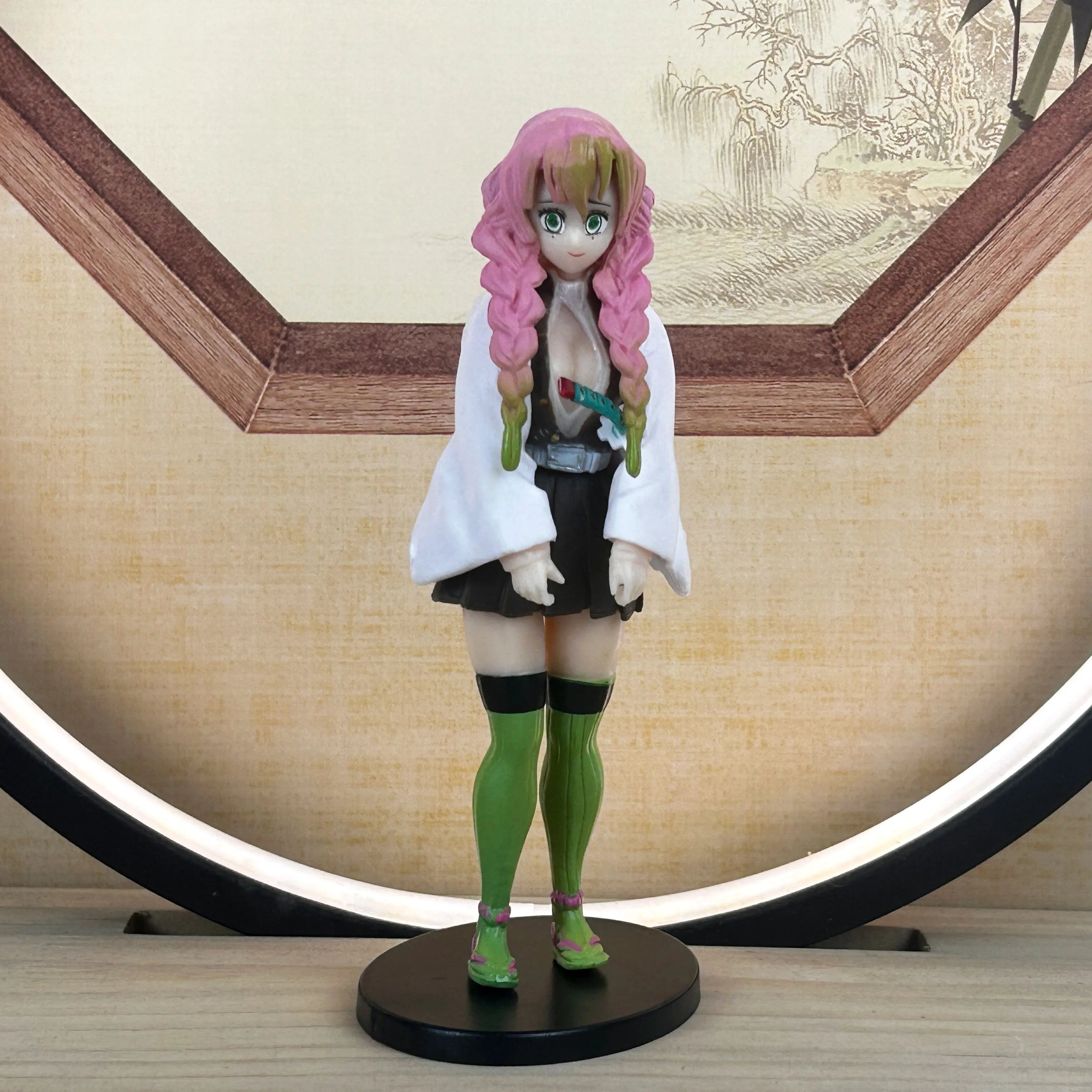 Anime Figure Demon Slayer Figures Kimetsu No Yaiba Doll Tanjiro Nezuko Zenitsu Figurine Inosuke Warrior Action Figure Model Toys