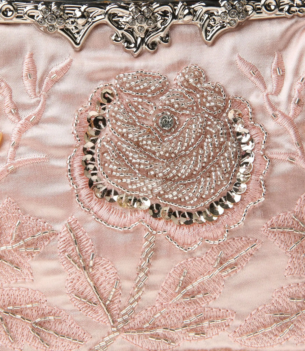 Bead Embroidery Women Evening Bag Diamonds Shell Lady Small Day Clutches Party Dinner Bag Wedding Bridal Pearl Handbags Purse