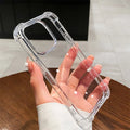 Shockproof Transparent Phone Case For iPhone 15 14 11 Pro Max 13 12 Mini 7 8 Plus X XR XS Soft Silicone Clear Bumper Accessories