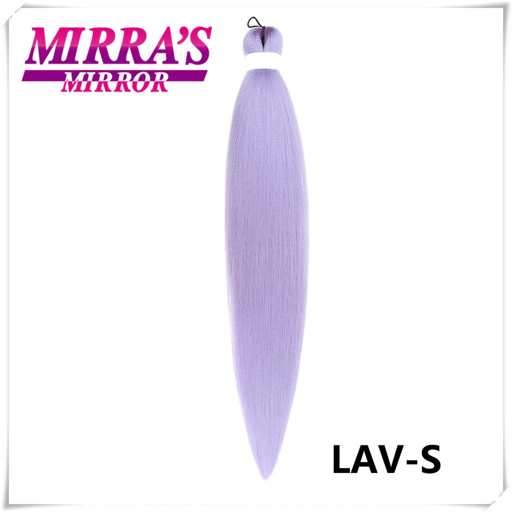 Purple Braiding Hair Extensions Pre Stretched Soft Yaki Synthetic Jumbo Braids DIY Ponytail Braid Pink Grey Orange Red Blue Hair