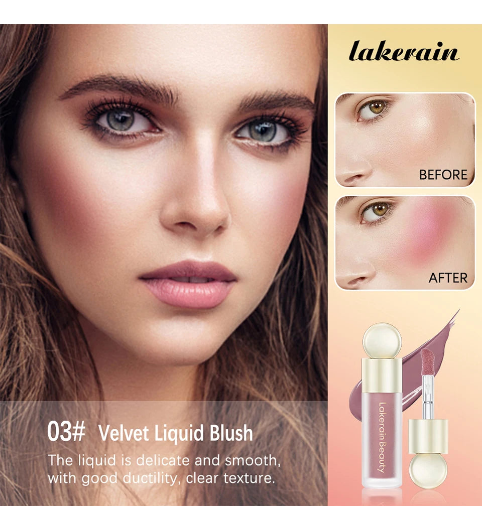 ibcccndc Velvet Liquid Blush — Natural-Looking Cheek Tint