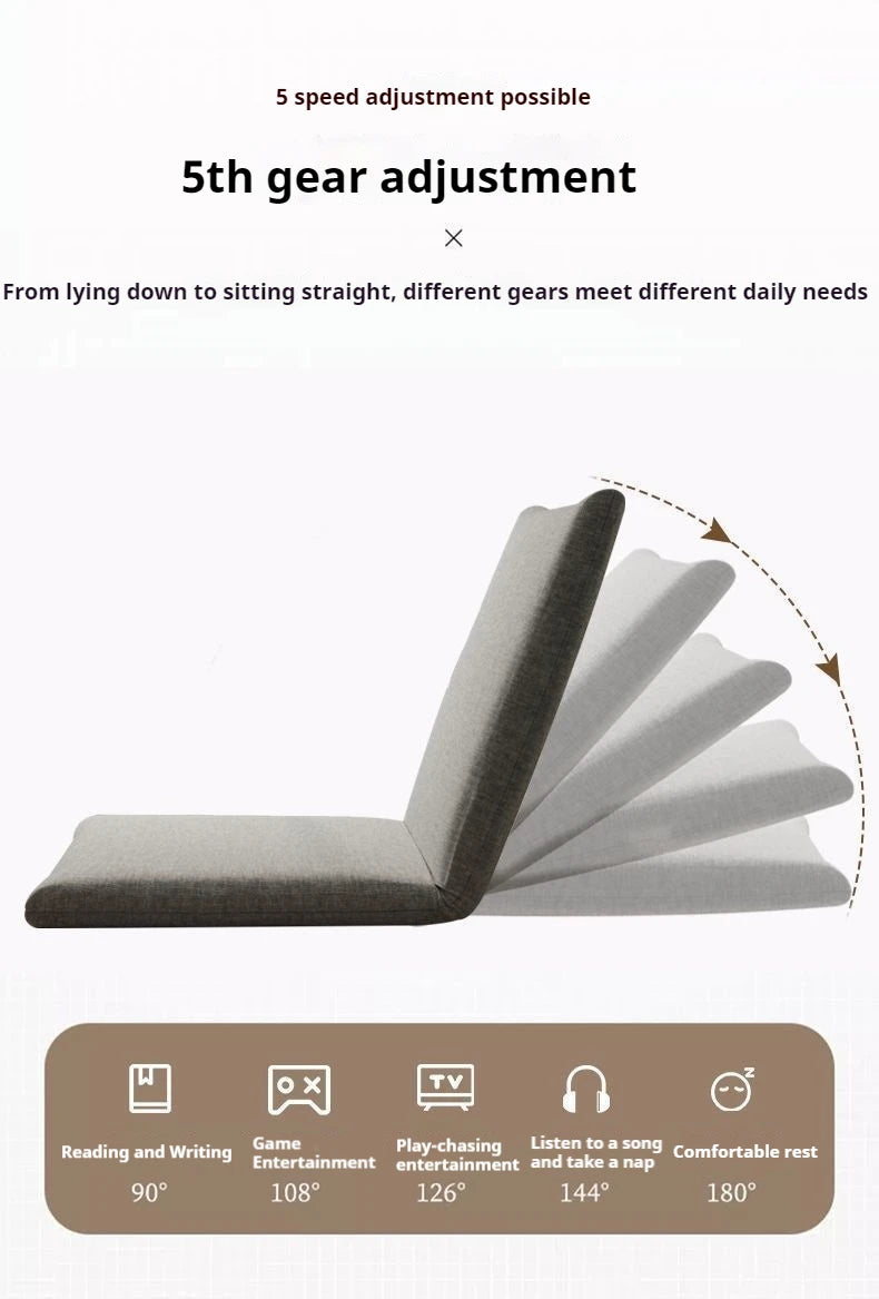 Creative Lazy Sofa Tatami Seat Cushion On The Ground New Small Sofa Can Lie On The Bed And The Armchair Can Be Folded And Simple