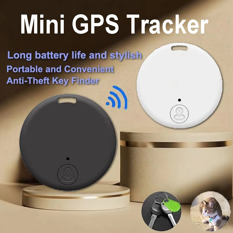 MIJIA Smart Bluetooth Tracker — Compatible with Apple Find My, Anti-Lost GPS Tag for Keys, Wallet, Car, or Bike (Waterproof, 38mm)