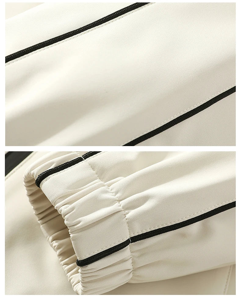 Men's Tracksuit Spring/autumn Man Two-piece Set Sweat Suit Overalls Korean Style Leisure Suit Plus Size Hoodies+Harem Pants