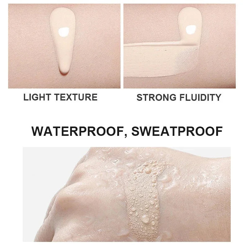 Matte Face Concealer Foundation — Long-Lasting Full-Cover Liquid