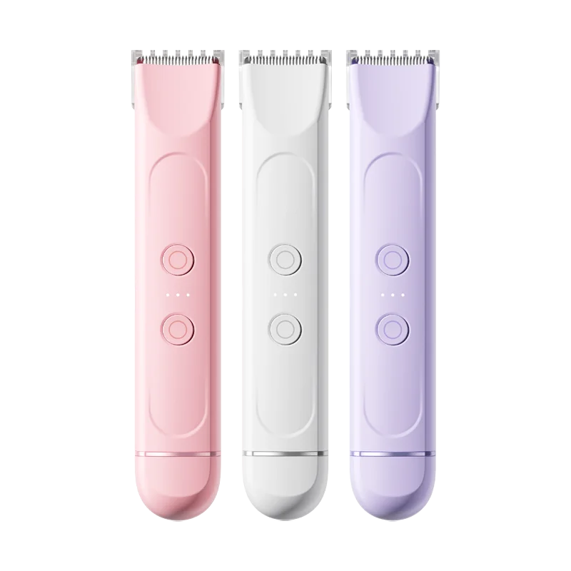 Women's Electric Shaver Epilator 2-in-1 Hair Removal Razor for Body Legs Face Mustache Bikini Trimmer - Female Personal Grooming