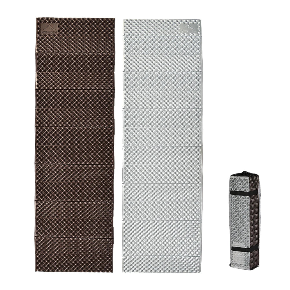 Ultralight Folding Egg Nest Camping Pad Portable Foam Sleeping Mat with Storage Bag for Outdoor Hiking Backpacking Camping