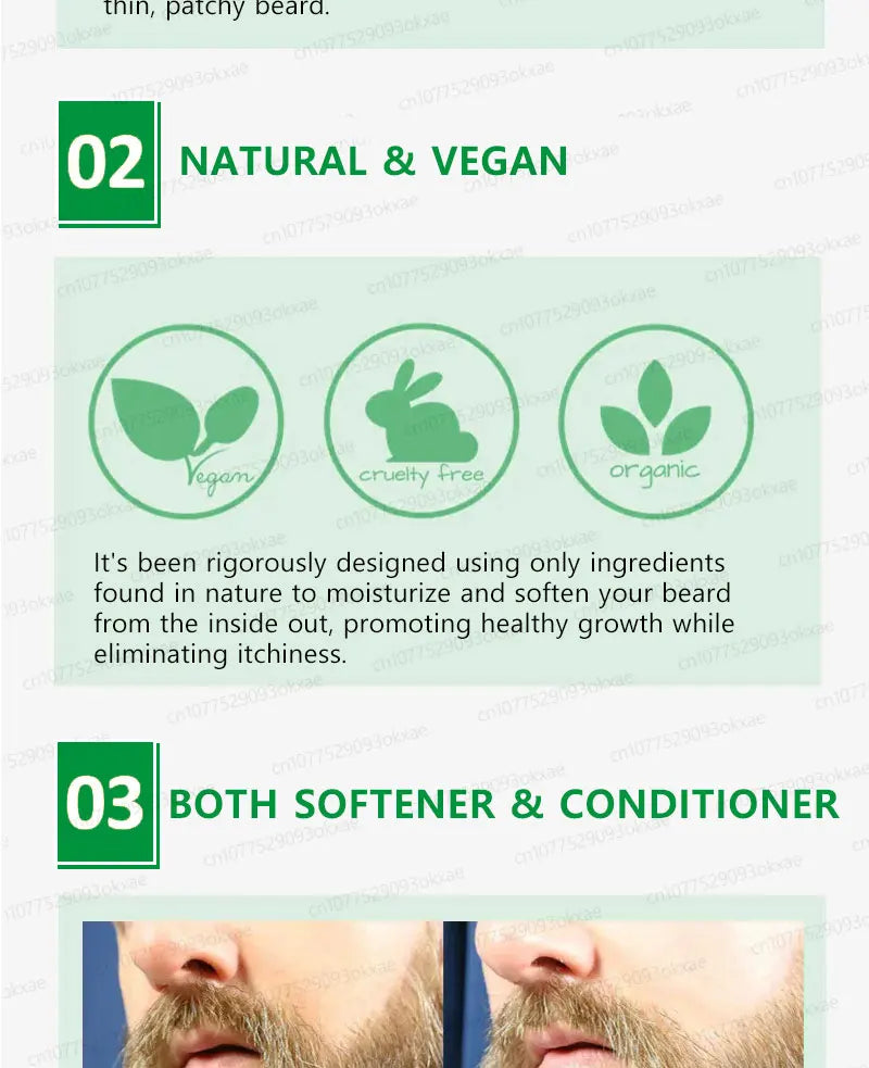 Beard & Hair Growth Essence – Root Care Serum (30ml)