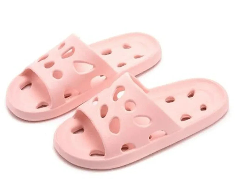 Summer Leaky Slippers Bathroom Bathing Confortable Men Women Couple Home Indoor Non-slip EVA Sandals Slippers Beach Slippers