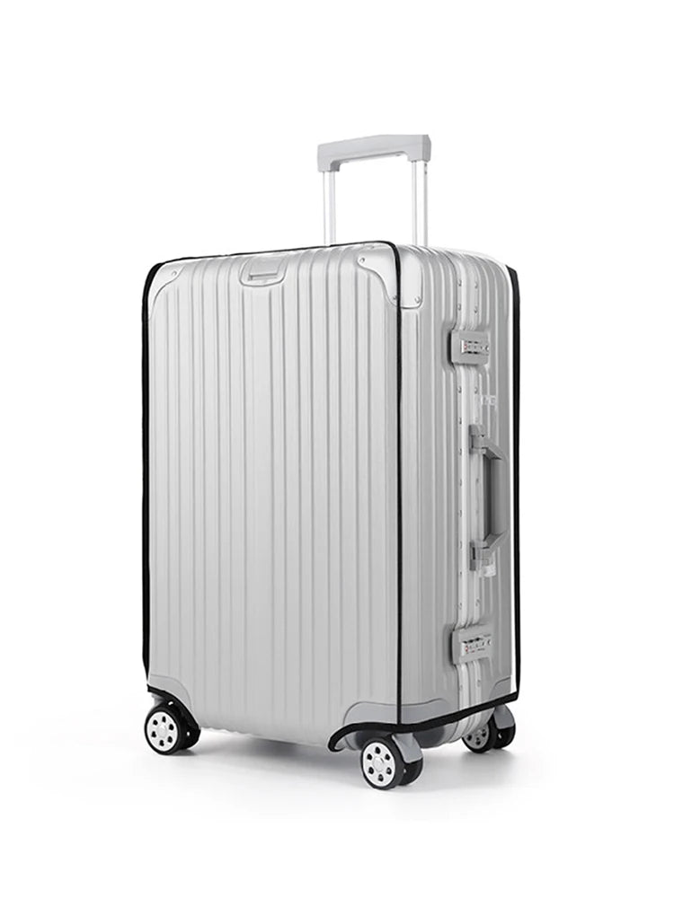 Transparent Pvc Luggage Protective Cover Wheeled Luggage Protective Cover Wear-Resistant Outer Cover Transparent Protective