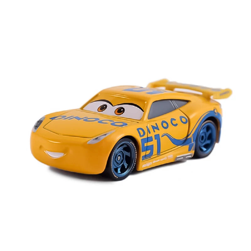 Diney Pixar Car 3 Lightning McQueen Mater Jackon Torm Ramirez Diecat Vehicle Metal Alloy Boy Kid Cars Toy Chritma Gifts