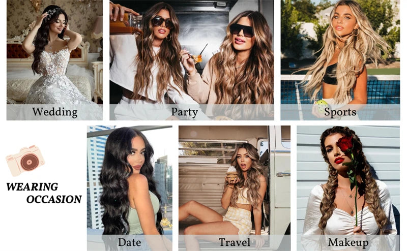 Honey Platinum Blonde Lace Frontal Wigs 13x4 Short Medium Woman"s Wig Glueless Loose Deep Synthetic Hair Mix 5% Human Hair