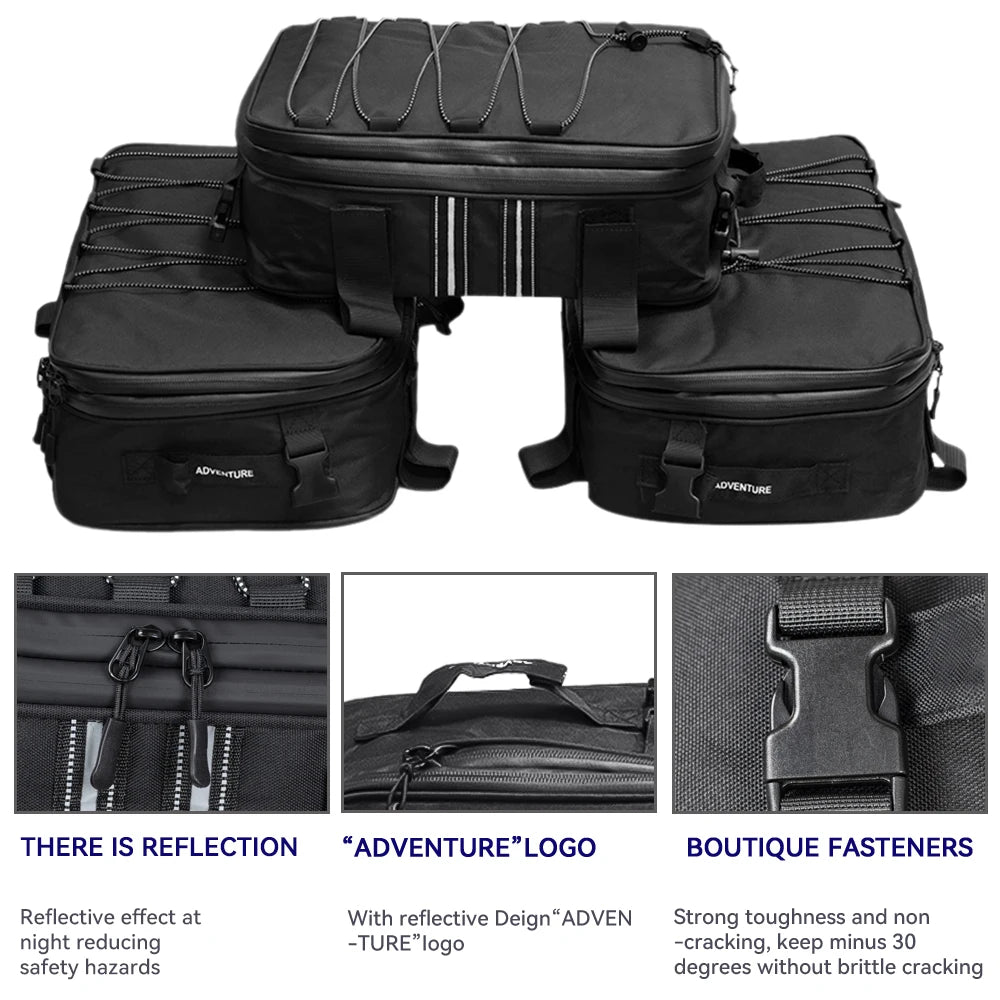 Motorcycle Luggage Bags Additional Bags for BMW GS 1200 LC Adventure 2013-2017 R1250GS R1200GS Adventure Top Pack