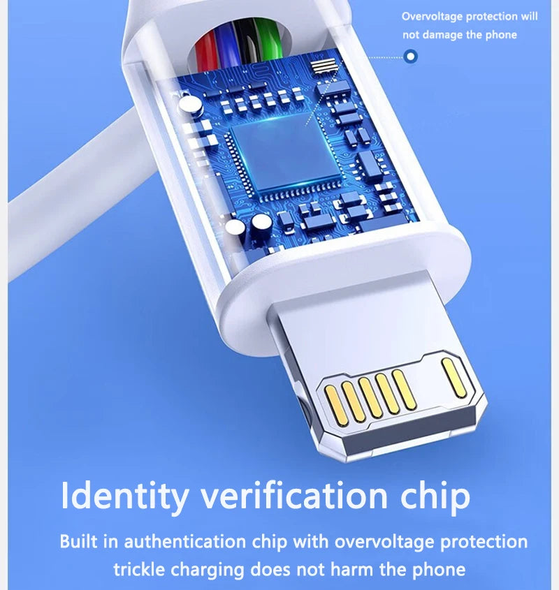 PD 35W USB Cable For iPhone 14 13 12 11 Pro Max 7 8 14 Plus XS XR Fast Charging USB C Cable Charger Date Wire Accessories