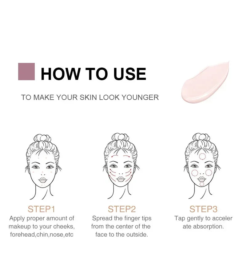 Matte Face Concealer Foundation — Long-Lasting Full-Cover Liquid