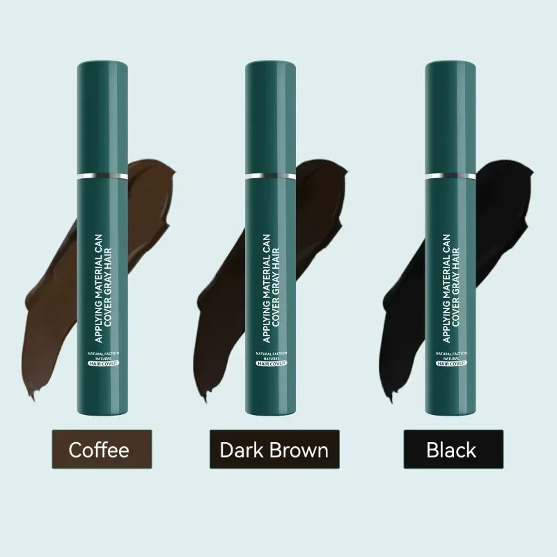 Hair Dying Stick Long Lasting Fast Staining Washable High Saturation Cover White Hair Non-toxic Not Greasy Disposable Hair Dye