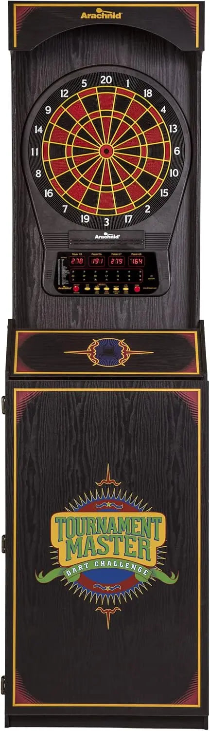 Arachnid Cricket Pro 650 Standing Electronic Dartboards with 24 Games, 132 Variations, and 6 Soft-Tip Darts Included