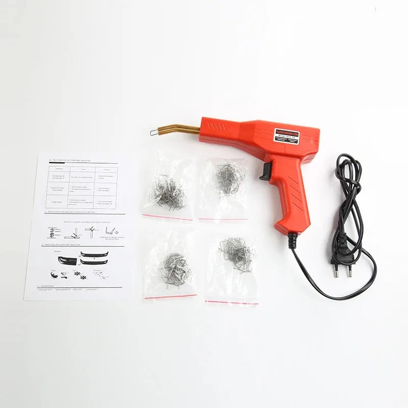 Plastic Welder Welding Machine Car Bumper Soldering Gun 4 Types Staples for Bumper/Kayak/Plastic Product Repairs