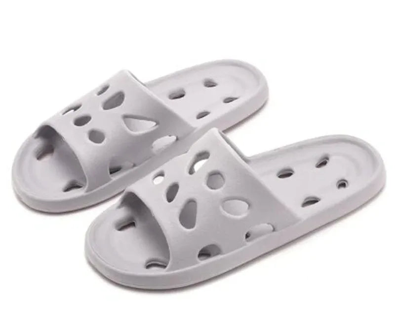 Summer Leaky Slippers Bathroom Bathing Confortable Men Women Couple Home Indoor Non-slip EVA Sandals Slippers Beach Slippers