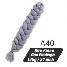 Xpression Synthetic Big Braids Crochet Hair Braids Extensions Yaki Straight Hair Women's Jumbo Braids Hair Daily Wear