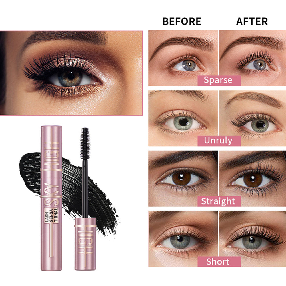 Natural Curling Mascara Quick Dry Smudge-proof Eyelash Cream For Party