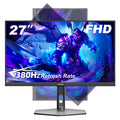 FYHXele 27" 1080p Fast IPS Esports Monitor — 380Hz* | 0.5ms GTG | FreeSync | HDR | Pivot Stand