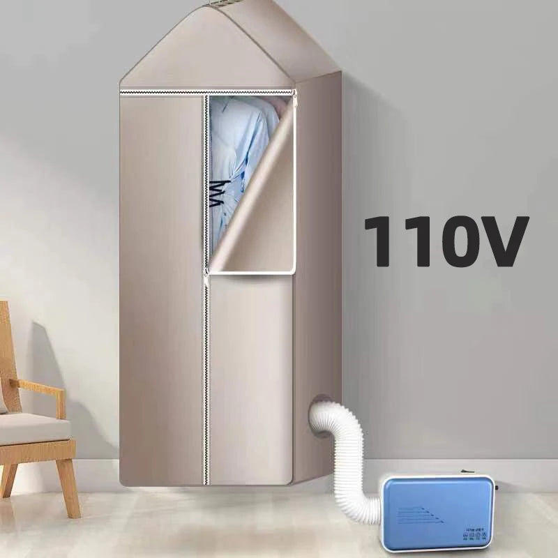 110V/220V Electric Clothes Dryer Laundry Multifunction Quickly Drying Clothes Shoes Warm air Clothes Dryer Heater Drying Machine