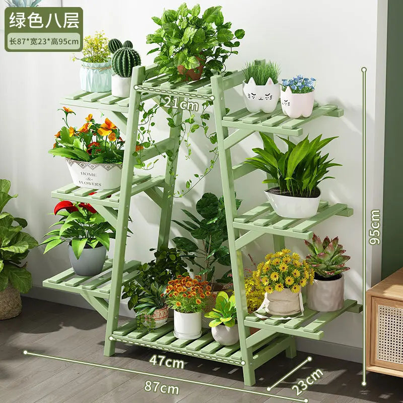 Floor-standing Rack Multi-layer Balcony Flower Rack Living Room Plant Rack Flower Pot Rack Climbing Flower Rack Succulent Plant