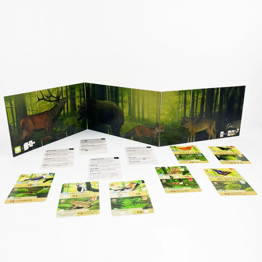 Forest Shuffle Card Game - Clever Strategy Game Fun Family Game for Kids and Adults - Woodland Edge、ALPINE、Expansion Game
