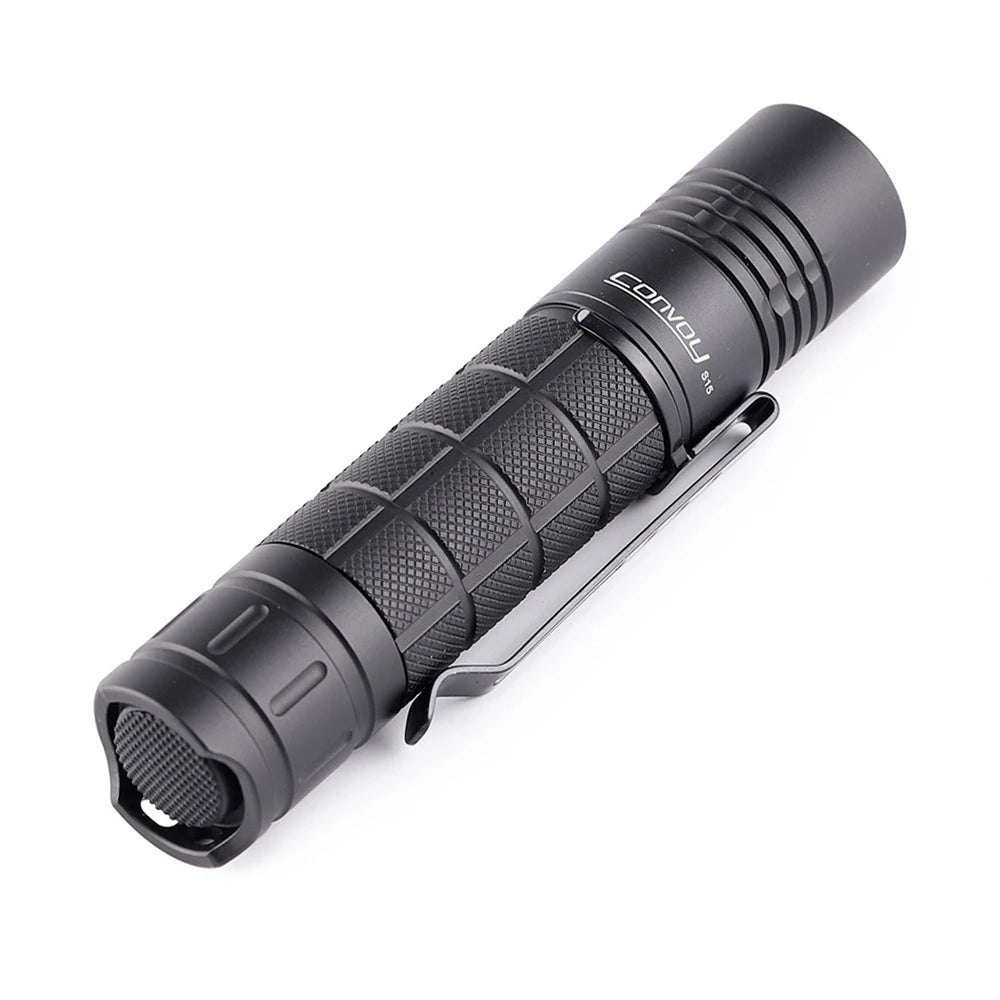 Convoy Flashlight S15 SST40 Led Lanterna Flash Light 18650 Linterna Camping Fishing Zaklamp Lampe Torche Portable Latarka