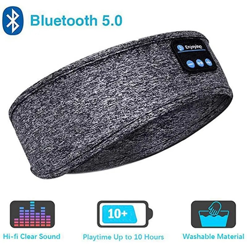 SleepBand ANC Bluetooth 5.0 Headband Headphones & Eye Mask