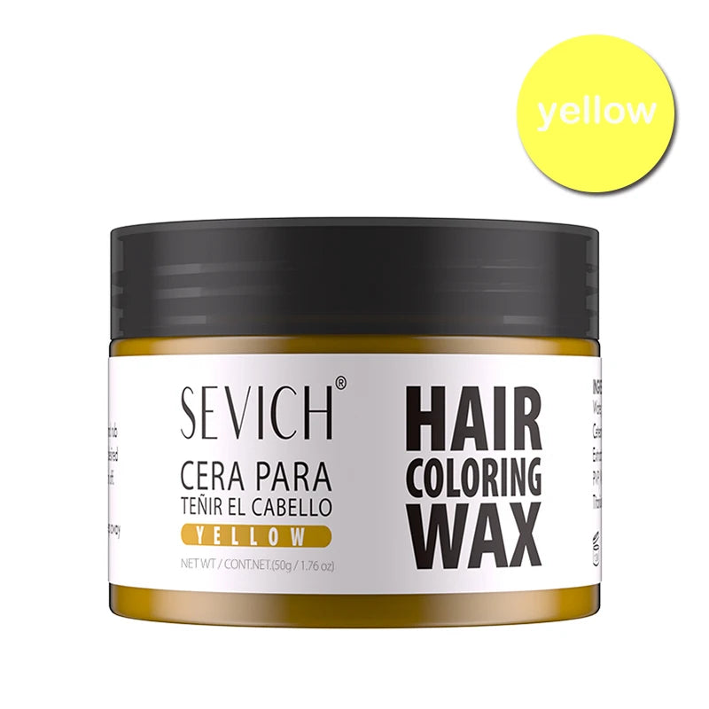 13 Colors One Time Hair Color Wax Easy To Wash Diy Long Lasting Hair Dye Mud Easy To Wash Party Hair Mud Kids Hair Colour Cream