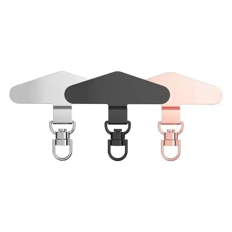 360° Rotation Metal Steel Phone Tether Tab Cell Phone Lanyard DY Patch Gasket Universal Cellphone Lanyard Safety Connecter Piece