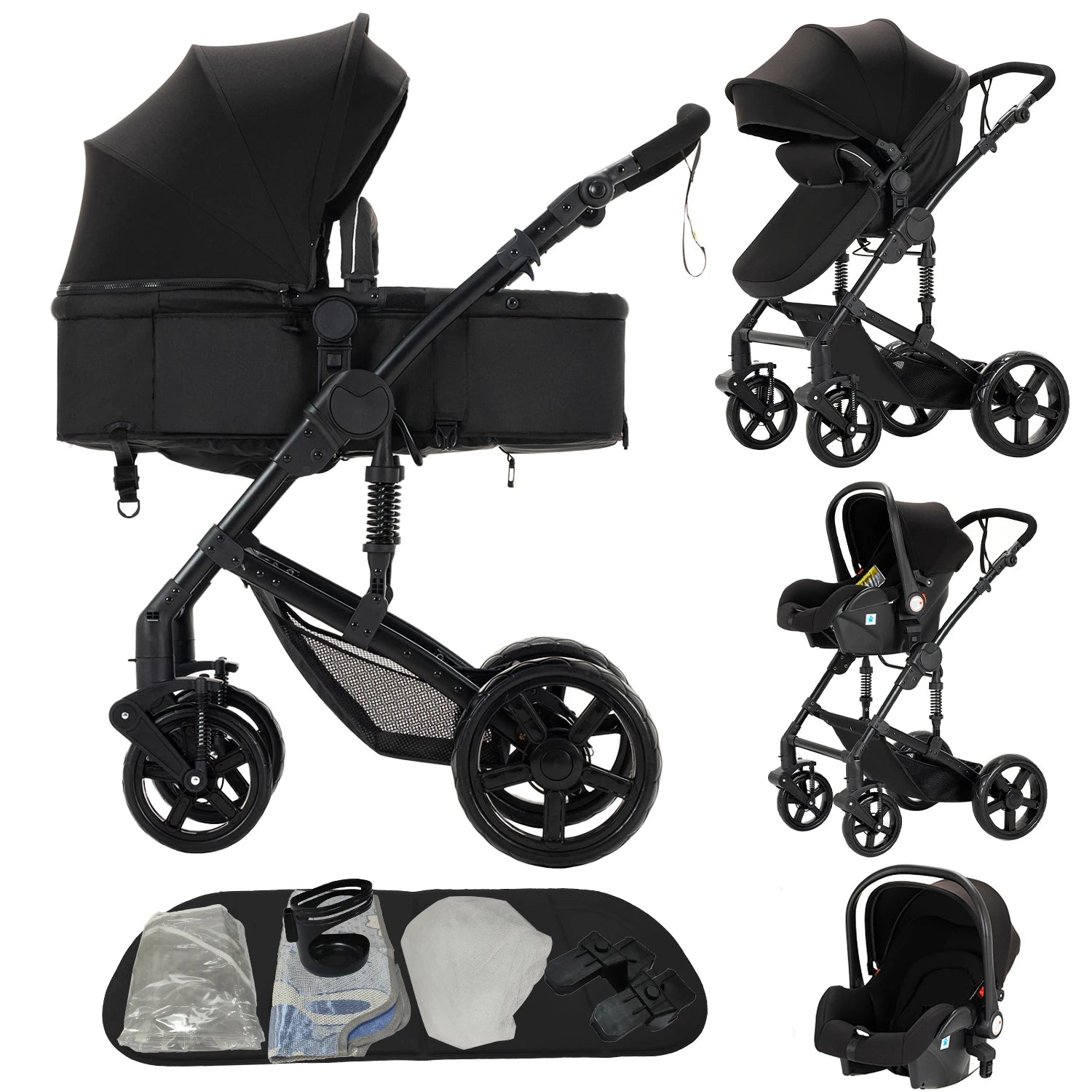 Baby Stroller Baby Accessories Baby Cars Stroller 3 In 1 Baby Newborn Things Light Baby Stroller Baby Pram Baby Carriage 3 In 1