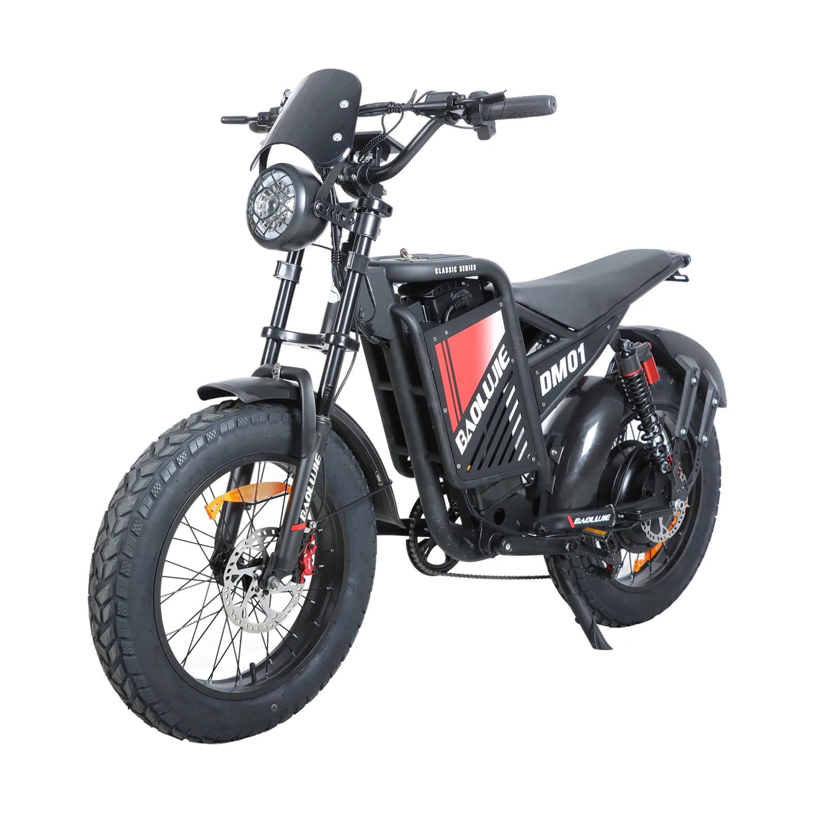 BAOLUJIE DM01 Electric Bike for Adults — 60V 2000W, Up to 42 MPH, Long-Range