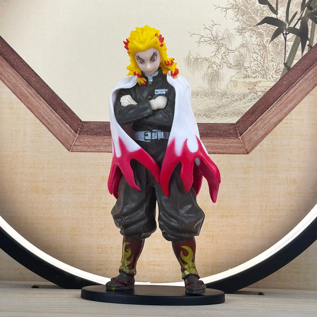 Anime Figure Demon Slayer Figures Kimetsu No Yaiba Doll Tanjiro Nezuko Zenitsu Figurine Inosuke Warrior Action Figure Model Toys