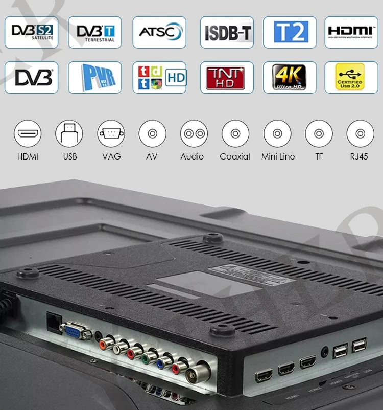 Factory 40 Inch Television Full HD 1080p LED TV 43 50 55 65inch Smart Tv Televisior